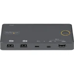 StarTech 2 Port Hybrid USB-A + HDMI & USB-C KVM Switch (SV221HUC4K) SV221HUC4K - Image 3