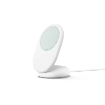 Google Ασύρματος Φορτιστής Qi2 25W Λευκός (Pixelsnap with Stand)