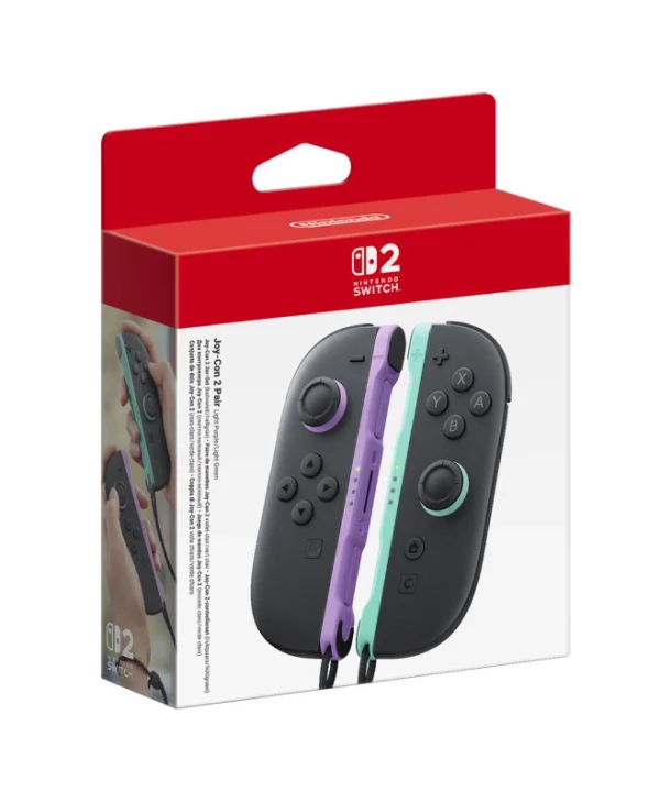 Nintendo Joy-Con Ασύρματο Gamepad για Switch 2 Light Purple / Light Green