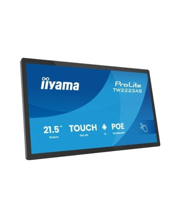 Iiyama TW2223AS-B3P IPS Touch Monitor 21.5" FHD 1920x1080 με Χρόνο Απόκρισης 14ms GTG TW2223AS-B3P