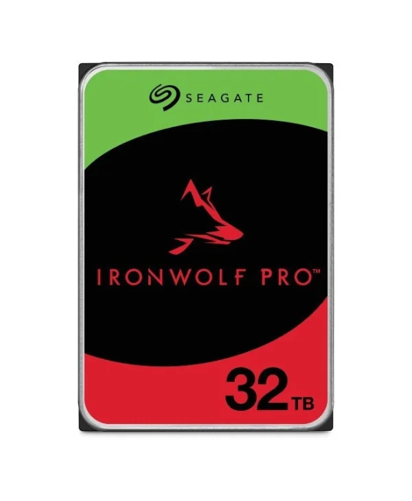 Seagate Ironwolf Pro 32TB HDD Σκληρός Δίσκος 3.5" SATA III 7200rpm με 512MB Cache για NAS
