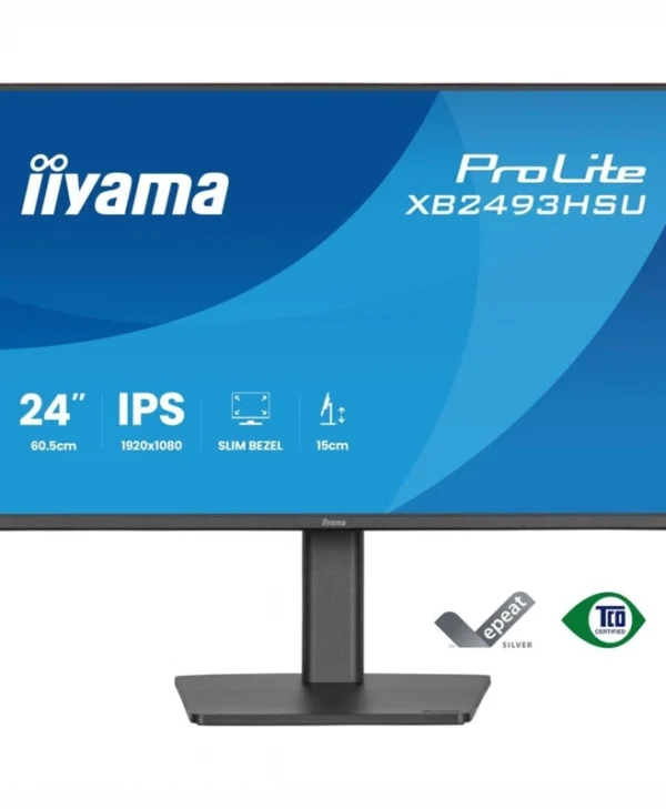 Iiyama XB2493HSU-B1 IPS Monitor 23.8" FHD 1920x1080 με Χρόνο Απόκρισης 4ms GTG XB2493HSU-B1
