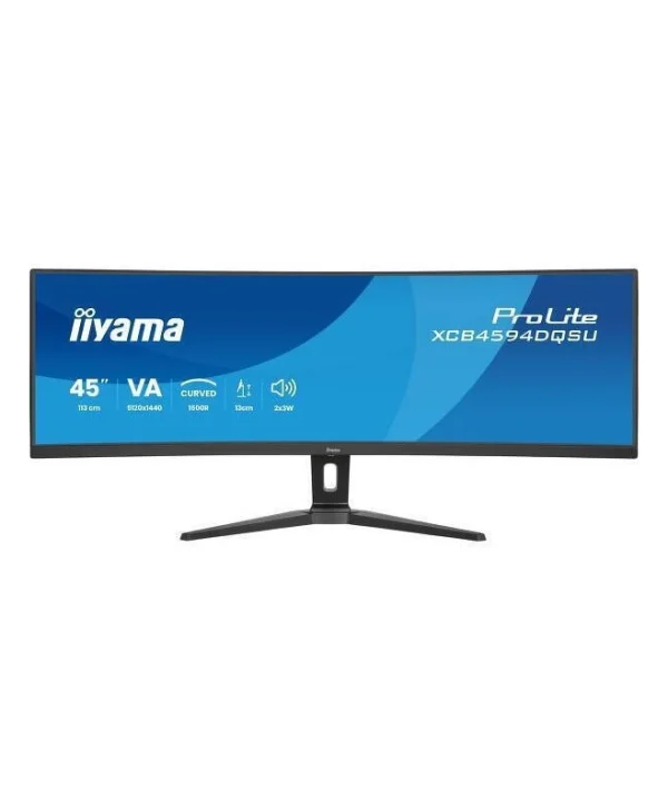 Iiyama XCB4594DQSU-B1 Ultrawide VA HDR Curved Monitor 44.5" 5120x1440 με Χρόνο Απόκρισης 2ms GTG XCB4594DQSU-B1