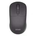 Savio MB-04 Ασύρματο Bluetooth Ποντίκι Μαύρο MB-04