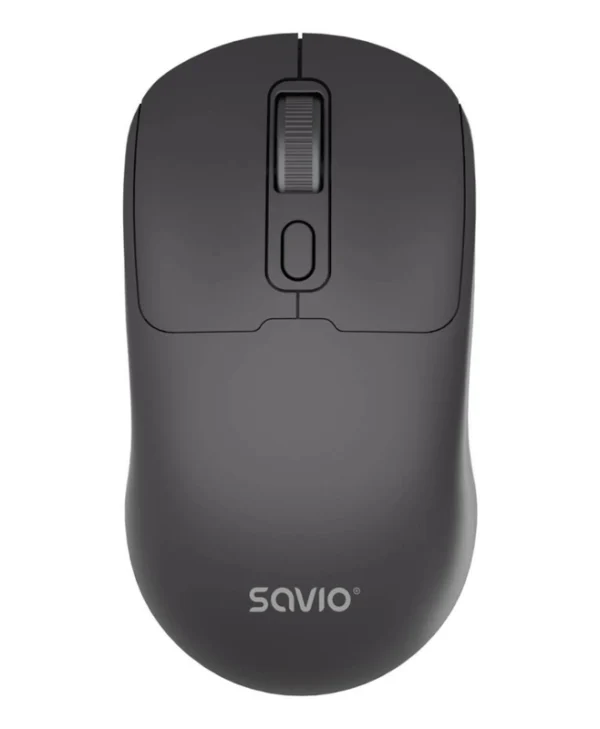 Savio MB-04 Ασύρματο Bluetooth Ποντίκι Μαύρο MB-04