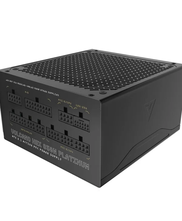 Modecom Volcano Hex 850W Μαύρο Τροφοδοτικό Υπολογιστή Full Modular 80 Plus Platinum