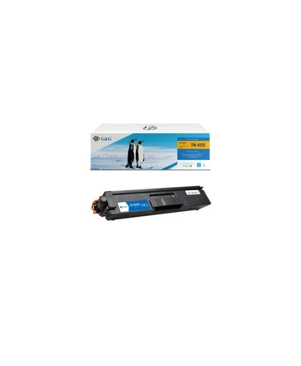G&G Συμβατό Toner για Laser Εκτυπωτή Brother CON100BRATN_423C 4000 Σελίδων Κυανό