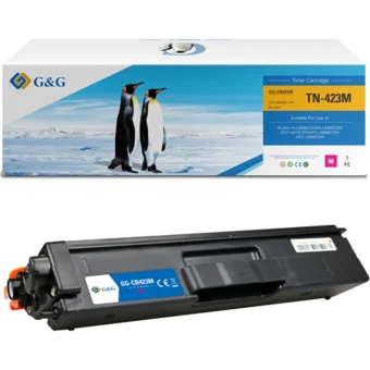 G&g Compatible Toner Cartridge Brother Tn423m Nt-cb423m Magenta 4000s