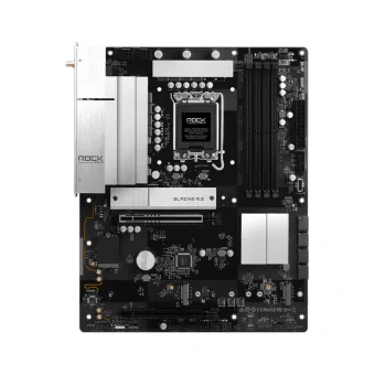 ASRock B860 Rock Wi-Fi Motherboard ATX με Intel 1851 Socket 90-MXBUA0-A0UAYZ 90-MXBUA0-A0UAYZ