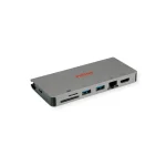 Roline USB-C Docking Station με HDMI 4K PD Ethernet και σύνδεση 2 Οθονών Ασημί (12.02.1022-4) 12.02.1022-4 - Image 4