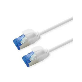 Roline S/FTP Cat.6a Καλώδιο Δικτύου Ethernet 2m Λευκό 1τμχ