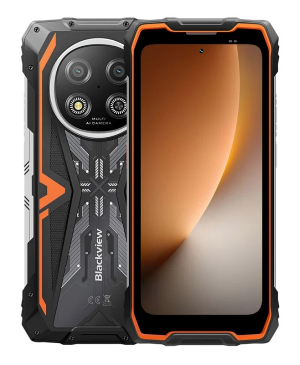 BlackView Rock 2 5G Dual SIM (8/256GB) Ανθεκτικό Smartphone Πορτοκαλί
