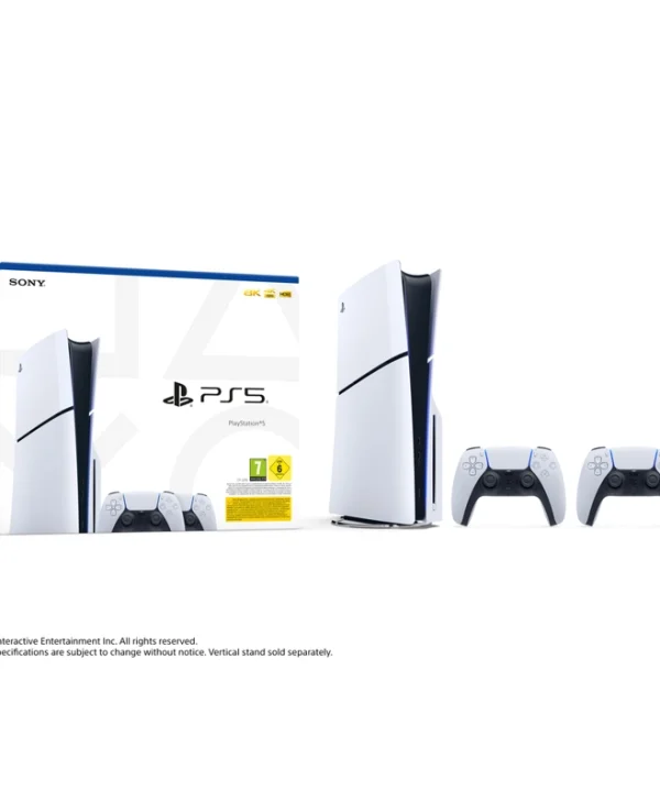 Sony PlayStation 5 Slim 1TB με 2o DualSense (Official Bundle)