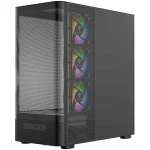 Modecom Volcano AQ400 Gaming Midi Tower Κουτί Υπολογιστή με Πλαϊνό Παράθυρο Μαύρο - Image 6