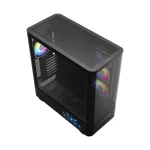 Modecom Volcano AQ400 Gaming Midi Tower Κουτί Υπολογιστή με Πλαϊνό Παράθυρο Μαύρο - Image 11