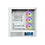 Modecom Volcano AQ400 Gaming Midi Tower Κουτί Υπολογιστή με Πλαϊνό Παράθυρο Λευκό - Image 2