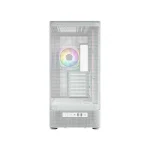 Modecom Volcano AQ400 Gaming Midi Tower Κουτί Υπολογιστή με Πλαϊνό Παράθυρο Λευκό - Image 3