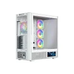 Modecom Volcano AQ400 Gaming Midi Tower Κουτί Υπολογιστή με Πλαϊνό Παράθυρο Λευκό - Image 4