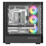 Modecom Volcano AQ500 Gaming Midi Tower Κουτί Υπολογιστή με Πλαϊνό Παράθυρο και ARGB Φωτισμό Μαύρο - Image 9