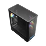 Modecom Volcano AQ500 Gaming Midi Tower Κουτί Υπολογιστή με Πλαϊνό Παράθυρο και ARGB Φωτισμό Μαύρο - Image 10
