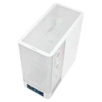 Modecom Volcano AQ500 Gaming Midi Tower Κουτί Υπολογιστή με Πλαϊνό Παράθυρο και ARGB Φωτισμό Λευκό - Image 8