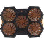 Deltaco Cooling Pad για Laptop έως 17.3" με 5 Ανεμιστήρες και Φωτισμό (GAM-072) GAM-072 - Image 3