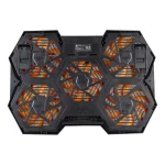 Deltaco Cooling Pad για Laptop έως 17.3" με 5 Ανεμιστήρες και Φωτισμό (GAM-072) GAM-072 - Image 4