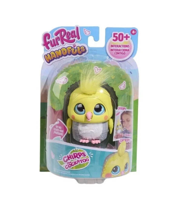 Furreal Handfuls Cockatoo για 4+ Ετών 9εκ.