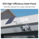 Reolink Ηλιακό Panel Συστημάτων CCTV Λευκό - Image 3