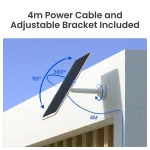 Reolink Ηλιακό Panel Συστημάτων CCTV Λευκό - Image 4