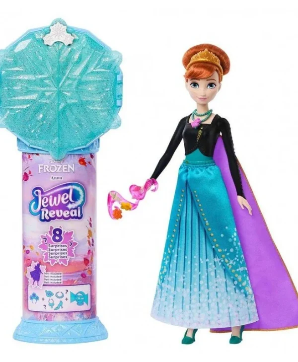 Mattel Anna with Jewelry Box Κούκλα Frozen για 3+ Ετών