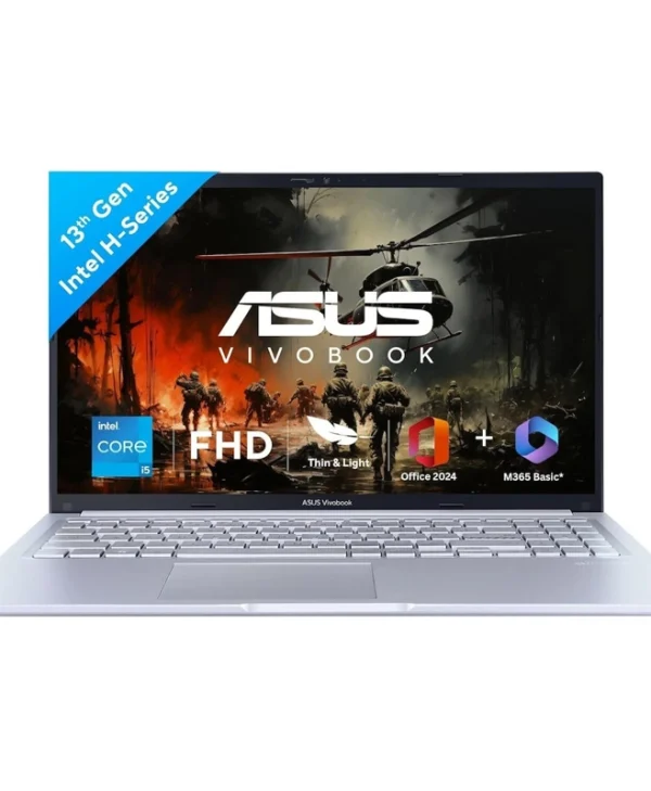 Asus Vivobook X1502VA-BQ681W 15.6" FHD (i5-13420H/16GB/512GB SSD/W11 Home) Cool Silver (US Keyboard) X1502VA-BQ681W