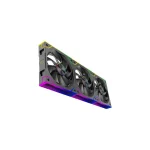 Xilence XF072 Case Fan 125mm με ARGB Φωτισμό και Σύνδεση 3-Pin / 4-Pin PWM 3τμχ XF072 - Image 2