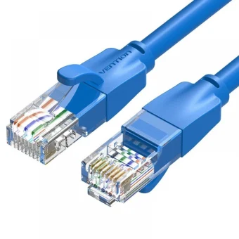 Vention U/UTP Cat.6 Καλώδιο Δικτύου Ethernet 1m Μπλε 1τμχ