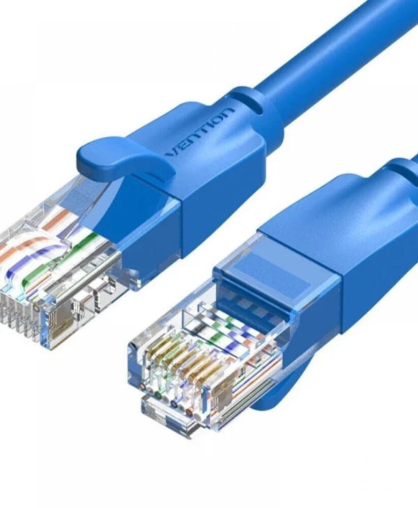 Vention U/UTP Cat.6 Καλώδιο Δικτύου Ethernet 1m Μπλε 1τμχ