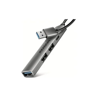 Axagon USB 3.0 Hub 4 Θυρών με σύνδεση USB-A Γκρι