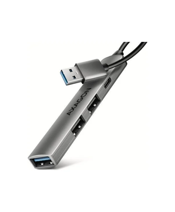 Axagon USB 3.0 Hub 4 Θυρών με σύνδεση USB-A Γκρι