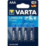 Varta LongLife Power Αλκαλικές Μπαταρίες AAA 1.5V 4τμχ - Image 2