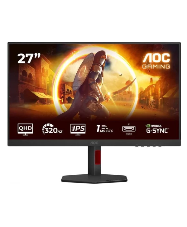 AOC Q27G4SRU HDR Gaming Monitor 27" QHD 2560x1440 320Hz με Χρόνο Απόκρισης 1ms GTG Q27G4SRU