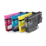 Brother LC527XLVAL Γνήσιο Πακέτο 4 Μελανιών Εκτυπωτή InkJet Κίτρινο / Κυανό / Ματζέντα / Μαύρο LC527XLVAL - Image 2