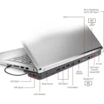 Club3D USB-C / USB-A Docking Station με 4K PD Ethernet Μαύρο (CSV-1565) CSV-1565 - Image 5