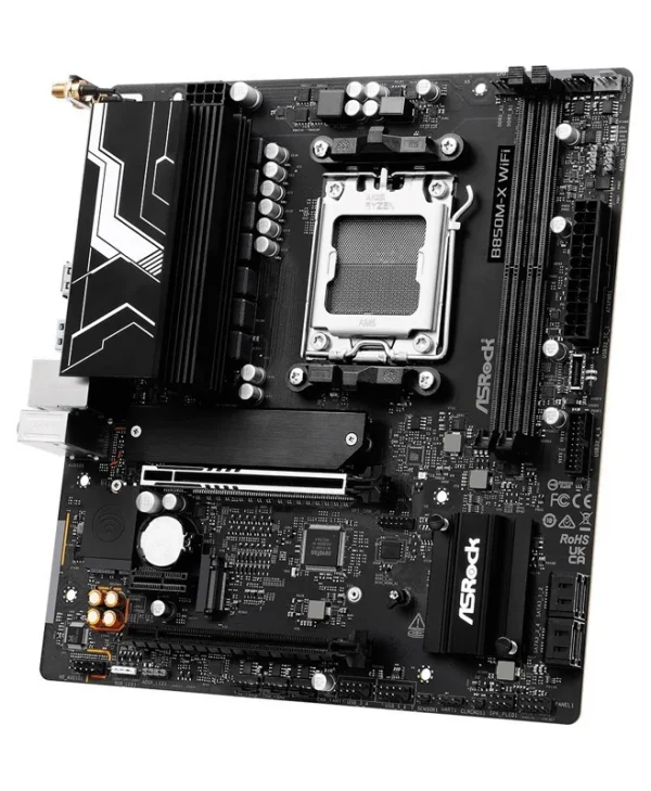 ASRock B850M-X WiFi rev. 2.0 Motherboard Micro ATX με AMD AM5 Socket 90-MXBSH0-A0UAYZ 90-MXBSH0-A0UAYZ