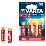 Varta Max Tech Αλκαλικές Μπαταρίες AAA 1.5V 4τμχ - Image 3