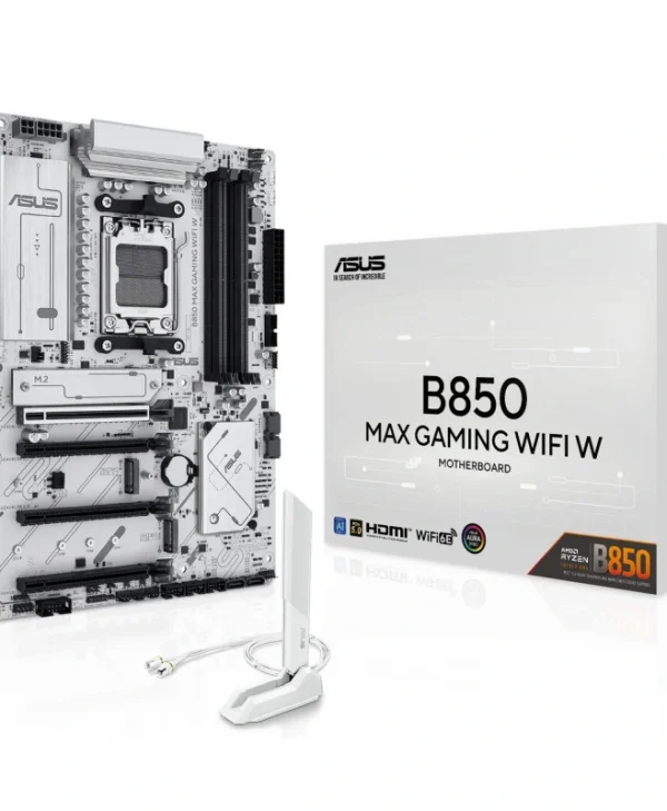 Asus B850 MAX GAMING WIFI W Motherboard ATX με AMD AM5 Socket 90MB1M10-M0EAY0 90MB1M10-M0EAY0