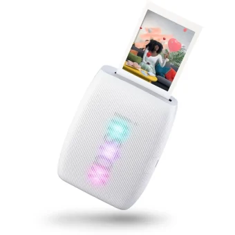 Fujifilm Instax Mini Link 3 Θερμικός Εκτυπωτής για Φωτογραφίες με Bluetooth Clay White 16832077 16832077