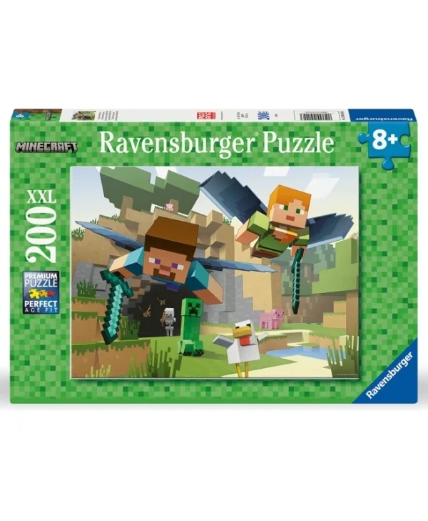 Παιδικό Puzzle Minecraft 200pcs Ravensburger