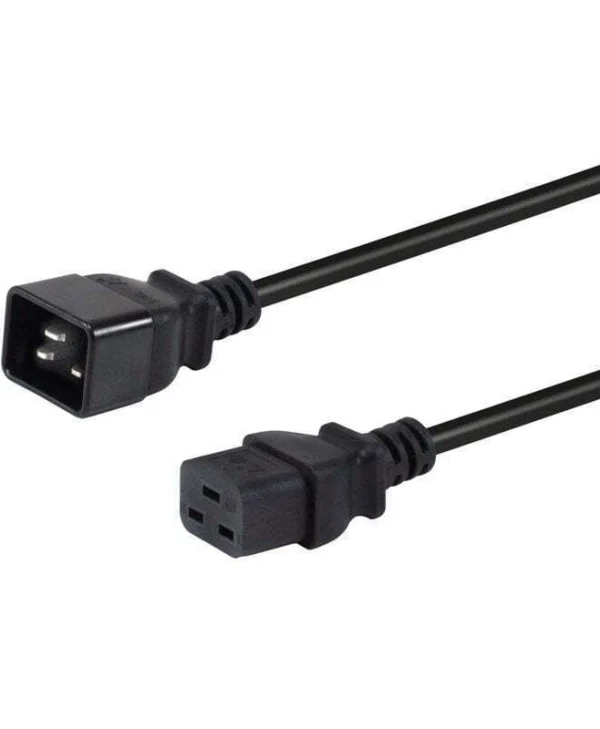 Equip IEC C20 - Schuko Cable 3m Μαύρο 112131 112131