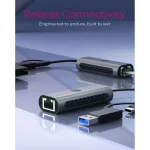 Icy Box IB-LAN301-C3 USB-C Αντάπτορας Δικτύου για Ενσύρματη σύνδεση Ethernet IB-LAN301-C3 - Image 7