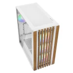 Sharkoon Rebel C70G RGB Gaming Midi Tower Κουτί Υπολογιστή Λευκό - Image 8
