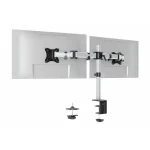 Durable Βάση Γραφείου για 2 Οθόνες έως 27" με Βραχίονα Ασημί (509523) 509523 - Image 2